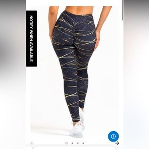 Tiger's Eye High Waist Scrunch Legging NWT LiCi fit Medium